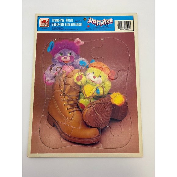 Vintage 1986 Whitman Golden Popples Frame Tray Puzzle - Picture 1 of 3